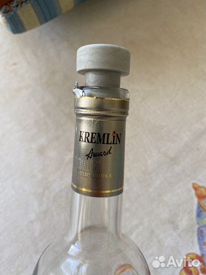 Бутылка из под водки Kremlin Award 0,7 л