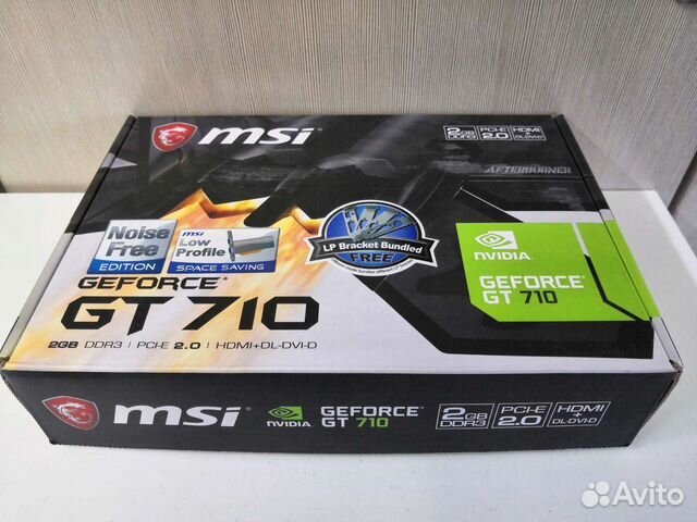 Видеокарта MSI geforce GT 710 2 GB купить в Улан-Удэ | Электроника | Авито