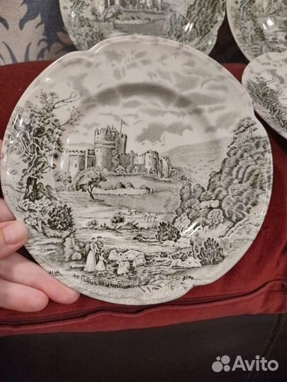 Десертный набор тарелок Англия