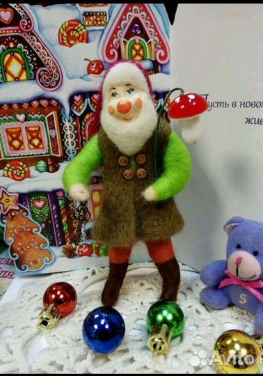 Ёлочная игрушка Гном
