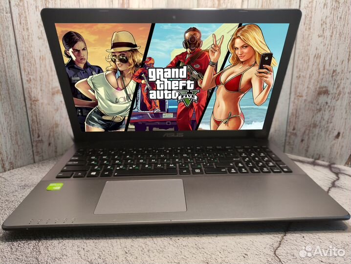 Игровой Asus Nvidai 2GB/intel i7/8GB Озу/SSD 256GB