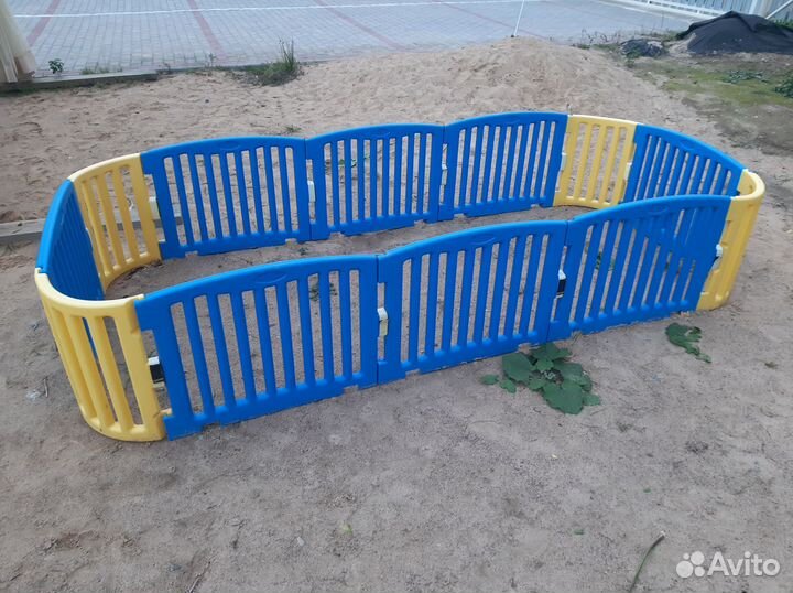 Модульный манеж Leco