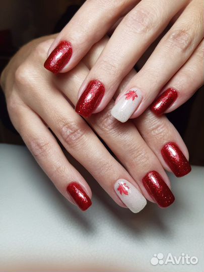 Маникюр с покрытием гель лак
