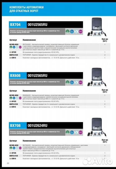 Came: двигатели ворот. Сдедано в Италии. Запчасти