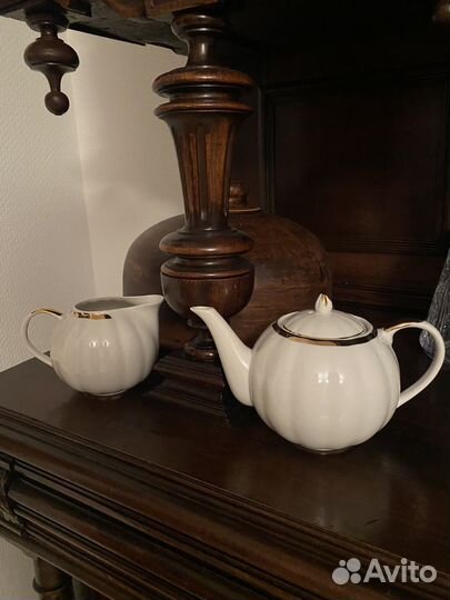Заварочный чайник и молочник СССР