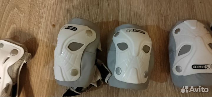 Роликовые коньки детские с защитой