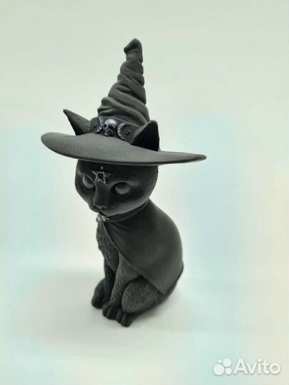 Статуэтка астральный кот в шляпе