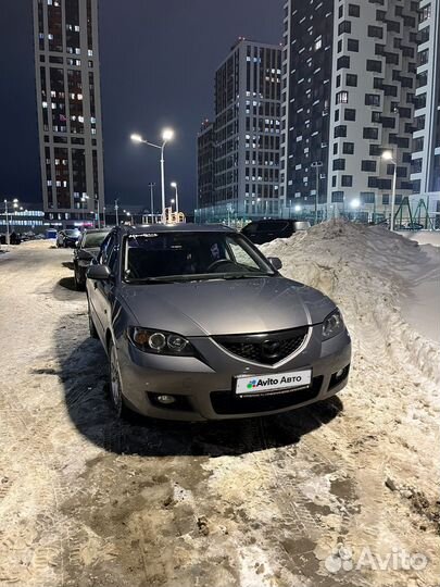 Mazda 3 1.6 AT, 2007, битый, 344 000 км