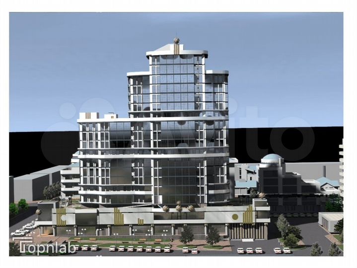 2-к. квартира, 71,4 м², 9/18 эт.