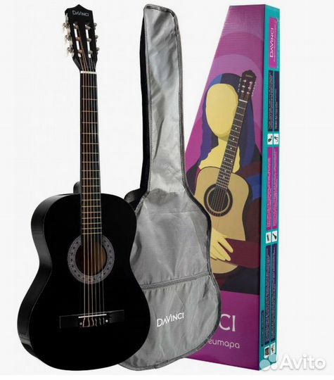 Набор гитариста davinci DC-50A BK pack