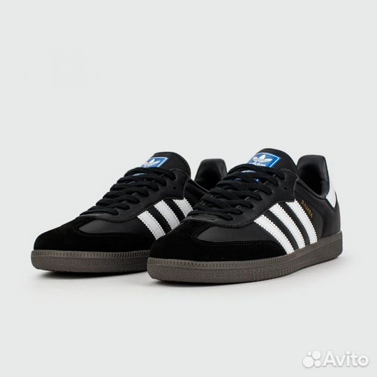 Кроссовки Adidas Samba OG Black / White new