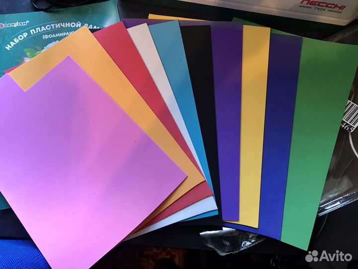 Набор листов фоамирана