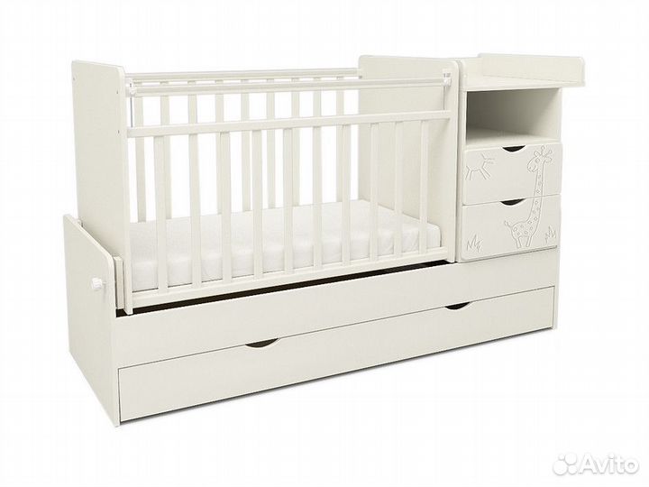 Детская кроватка с матрасом
