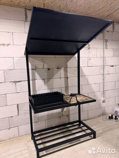 Мангал в стиле лофт