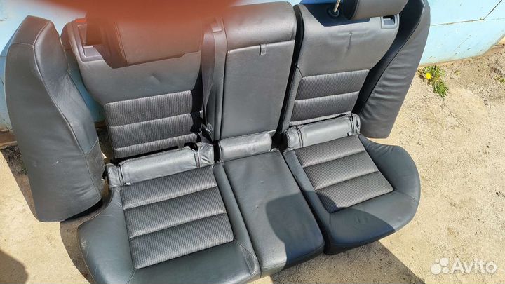 Сиденья skoda octavia a5 кожаные