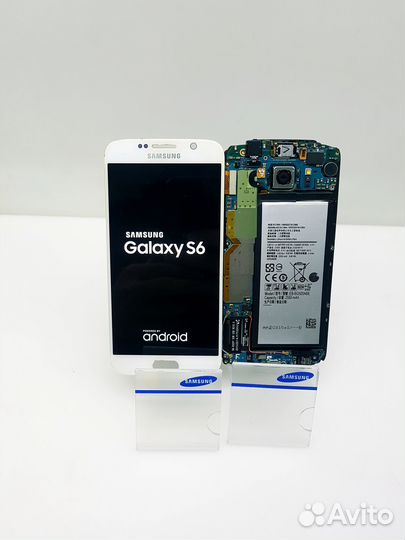 Дисплей оригинал для Samsung S6 G920