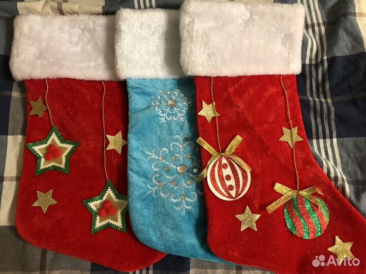 Новогодний упаковочный сапог