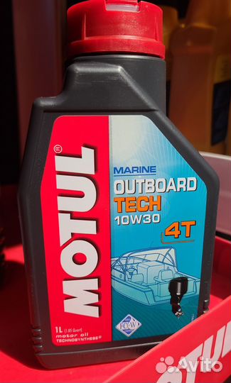 Масло motul Outboard Tech 10w30 1 л 106453