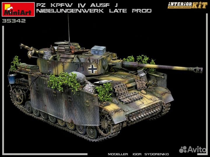 MA35342 Немецкий танк Pz.Kpfw.IV Ausf. J Nibelung