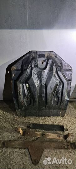 Защита двигателя Pajero Sport 2 композитная