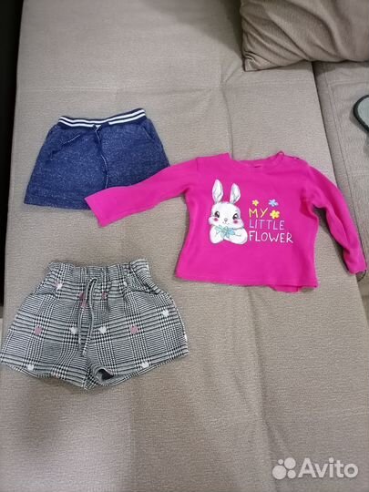 Детские вещи пакетом для девочек 98