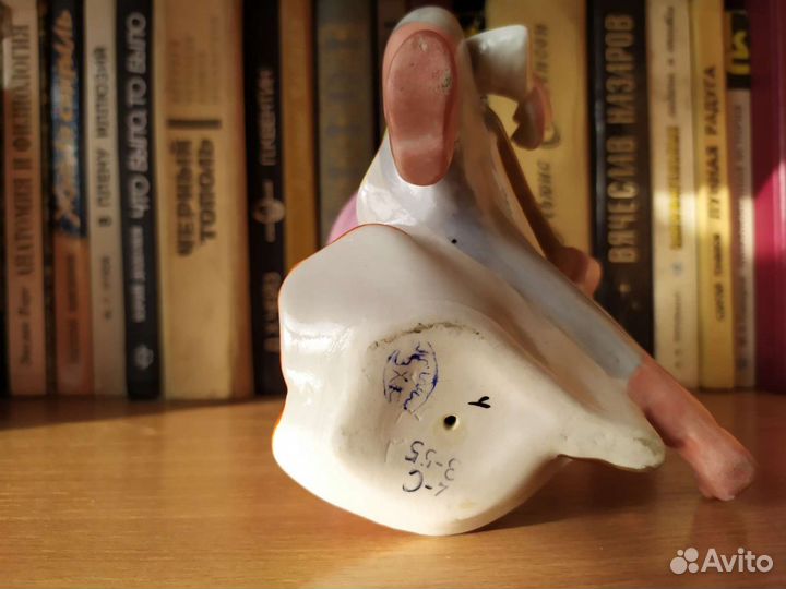 Статуэтка Плясуны, фарфор СССР, Полонне