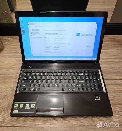 Игровой Ноутбук Lenovo G580