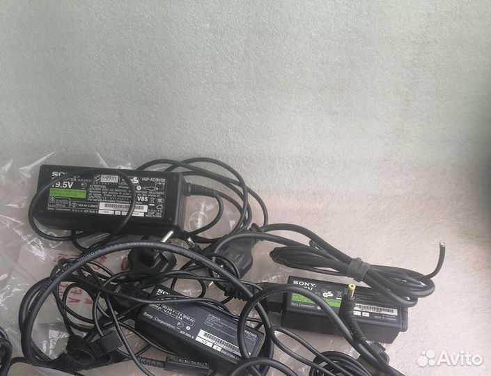 Блоки питания для ноутбуков Sony,HP,Dell,Toshiba