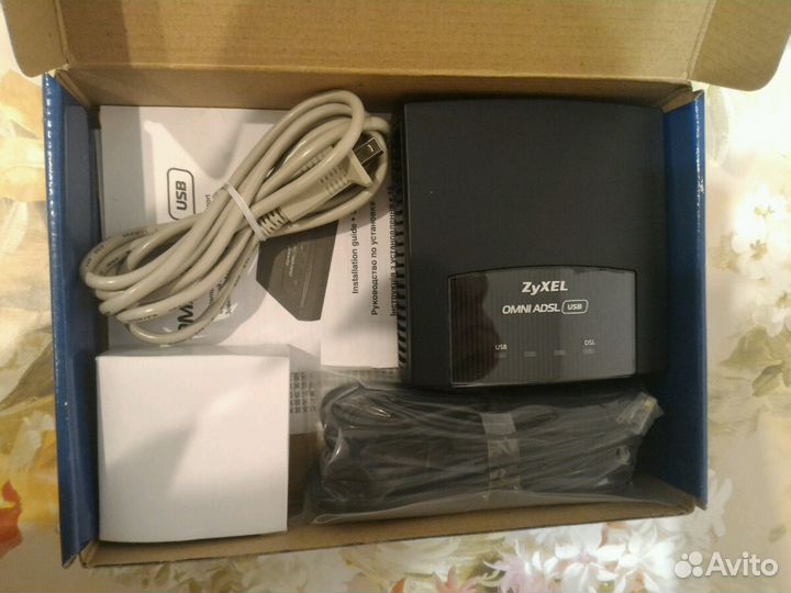 Модем zyxel omni adsl