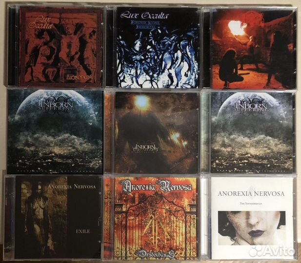 Диски с тяжелой музыкой из своей коллекции