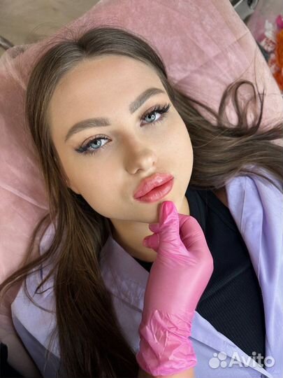 Увеличение губ натурально и красиво. Косметолог