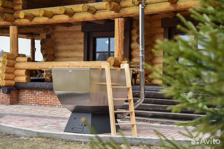 Банный чан для большой семьи