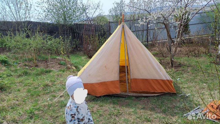 Палатка времён СССР польская