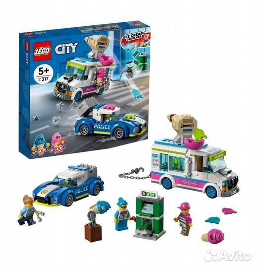 Lego City Police 60314 Погоня полиции за грузовик