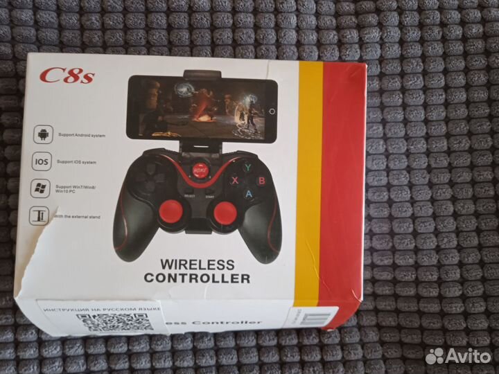 Очки виртуальной реальности vrpark и джойстик C8s