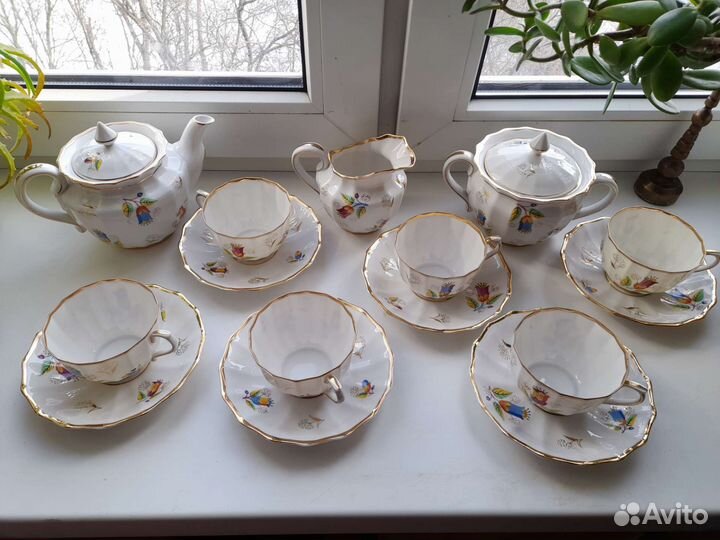 Чайный сервиз дфз тюльпан редкий СССР