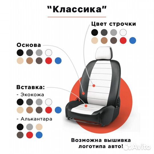 Чехлы Renault Megane 2