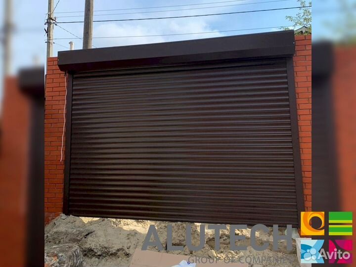 Ворота алютех роллетные
