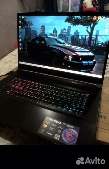 Игровой ноутбук msi katana