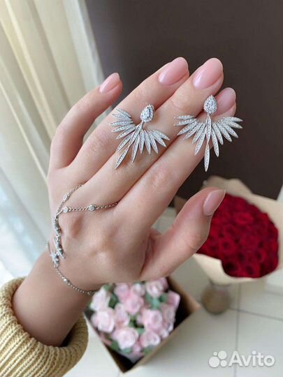 Серьги и браслеты Apm Monaco Вам Монако Серебро