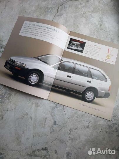 Toyota corolla 100 wagon Г/П. Оригинальный каталог