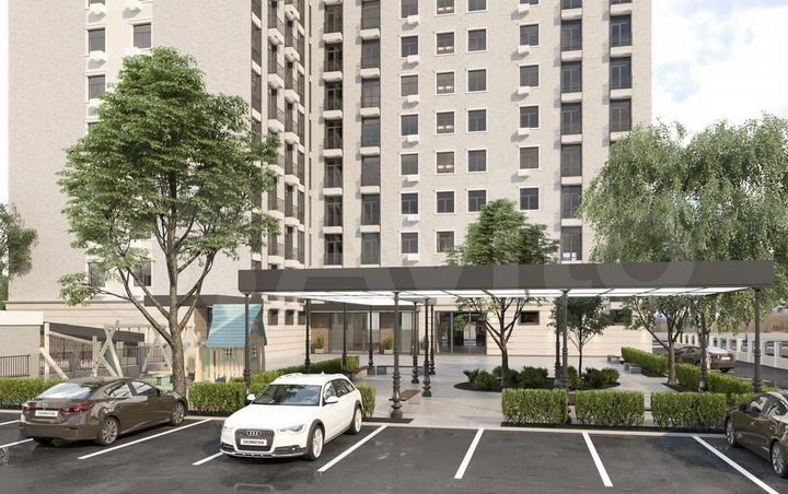 2-к. квартира, 56 м², 2/12 эт.