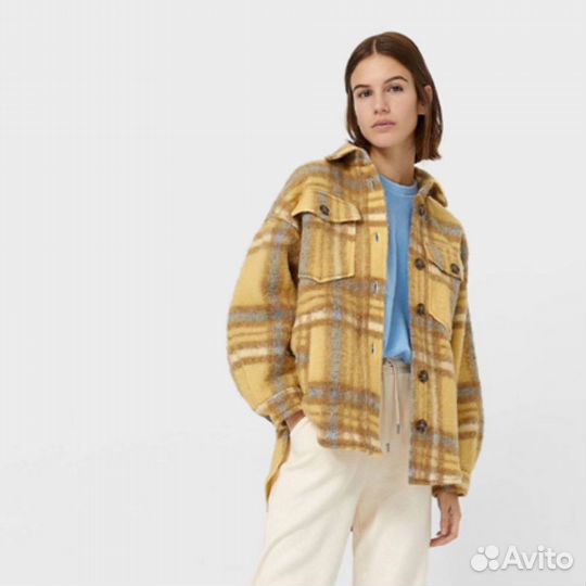 Куртка-рубашка stradivarius