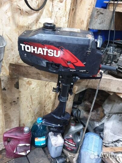 Продам лодочный мотор Tohatsu 3.5