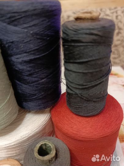 Нитки швейные бу