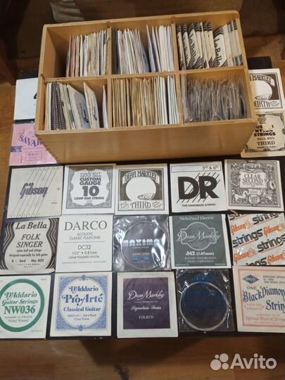 Струны для электро и акустической гитары одиночные