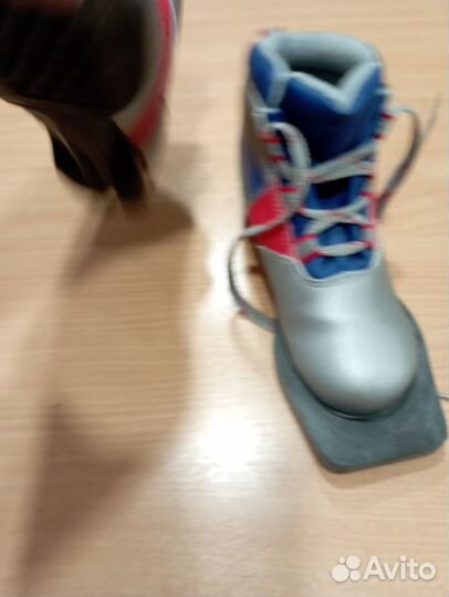 Ботинки р-р 32, для лыж, детские
