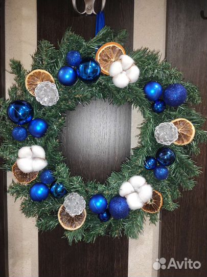 Новогодний рождественский венок