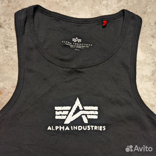 Майка Alpha Industries Tank Top, type Kanye West