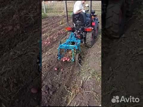 Видео Картофелекопалка ККМ-2A для мотоблока Агро, МТЗ Беларус